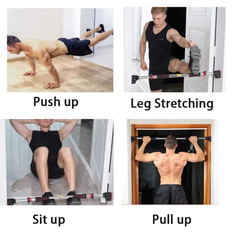Home Bar And Gym - Verstelbare stalen horizontale pull-up bar voor