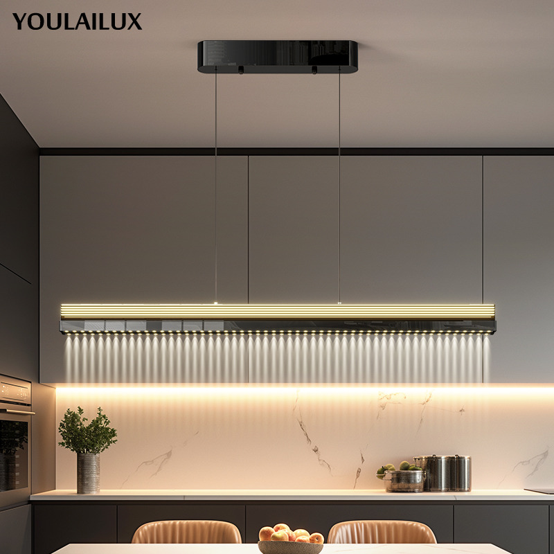 Home Bar Word - Lichte luxe led-restaurant hanglampen Minimalistische eilandbar