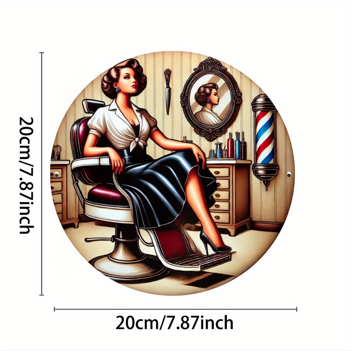 1pc Vintage Kapper Metalen Bor - Home Barbershop recensie en prijs
