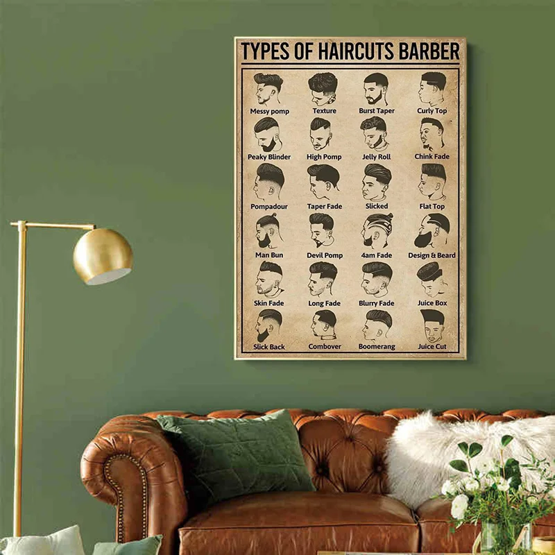 Retro soorten kapsels kapper p - Home Barbershop recensie en prijs