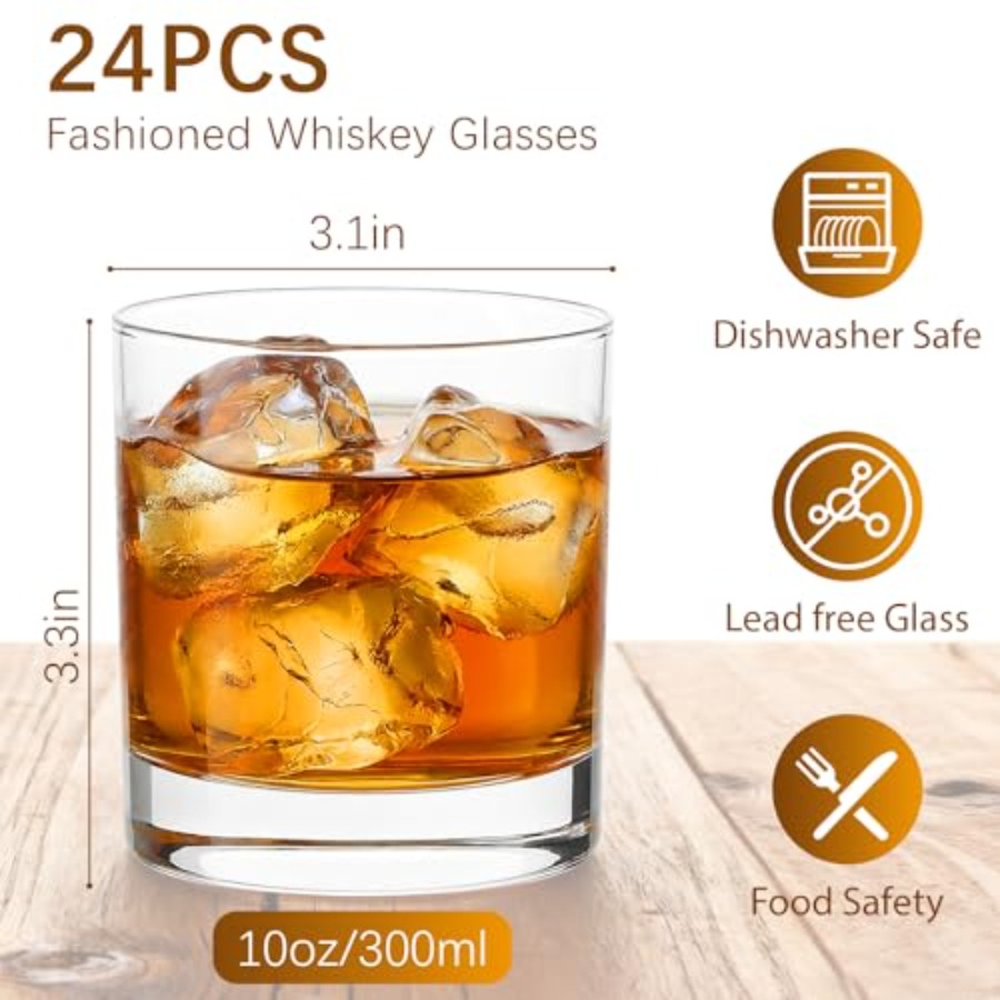 24-delige 10OZ Old Fashioned G - Old Fashioned Glass recensie en prijs