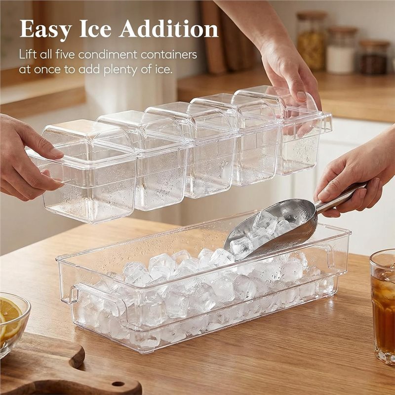 AB46 - Voor barbenodigdheden,  - Garnish Tray Set recensie en prijs