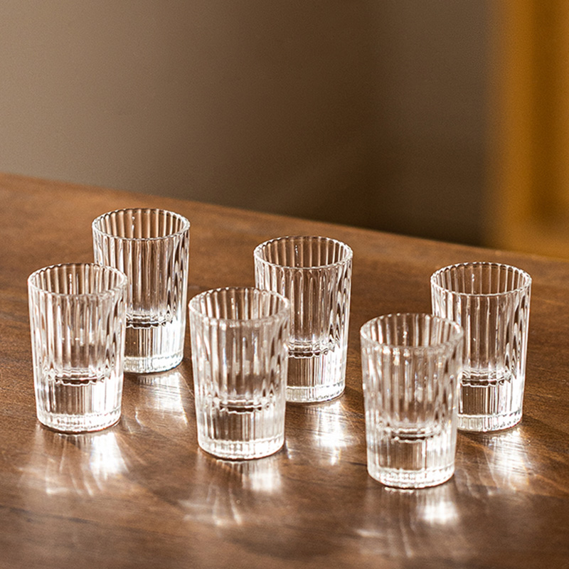 6 Stuks Set 20Ml Gestreept Bui - Old Fashioned Glass recensie en prijs