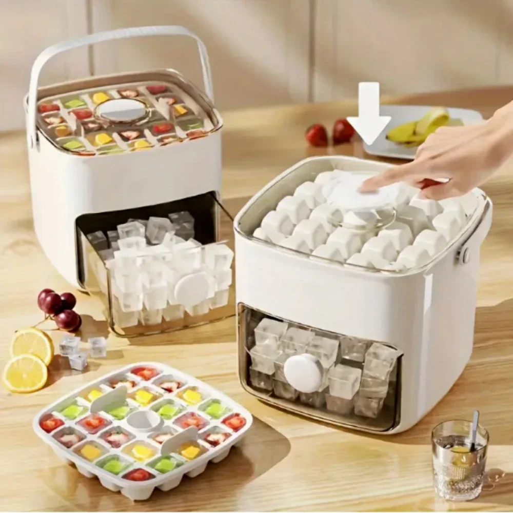 2-laags ijsblokjesbak met deks - Home Bar Setup recensie en prijs
