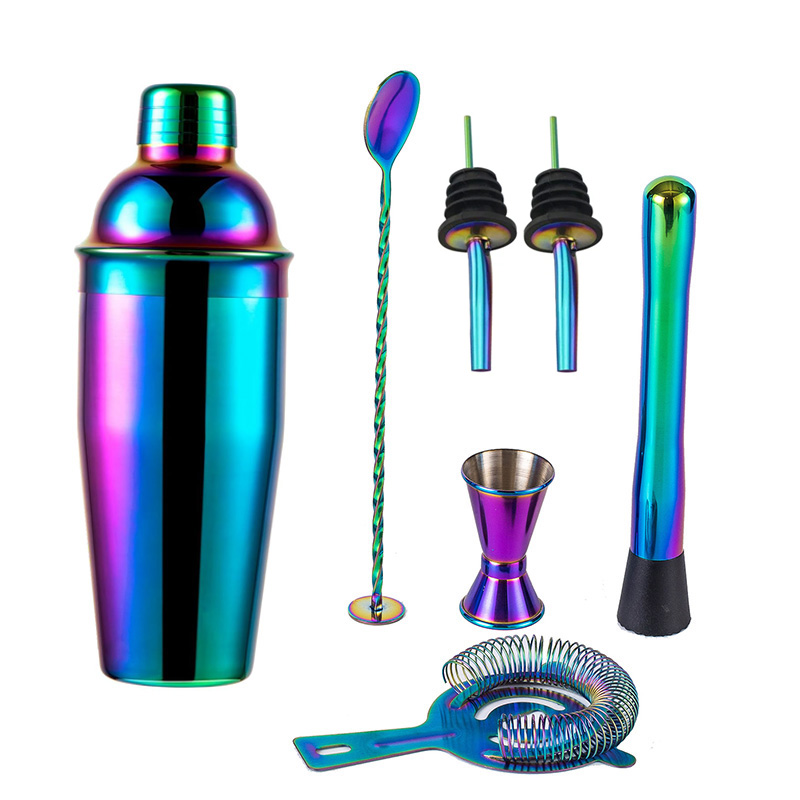 5/7 Stuks Regenboog Cocktail S - Boston Shaker Set recensie en prijs