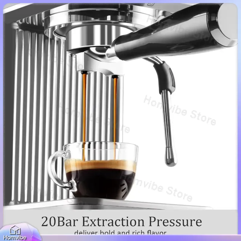 Compacte 20 Bar Espressomachin - Home Bar And Coffee recensie en prijs