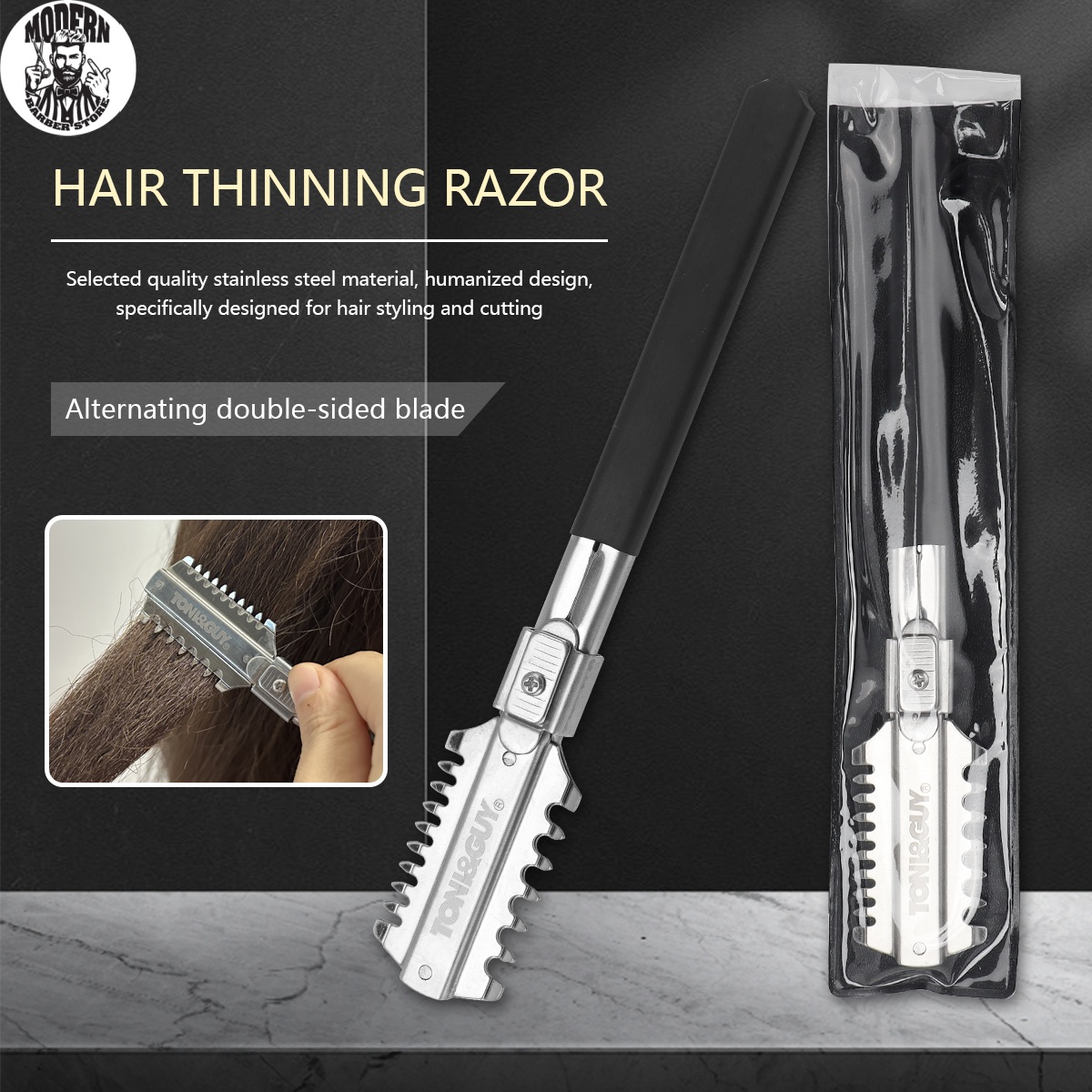 Salon Dubbele Rand Scheermes H - Home Barbershop recensie en prijs