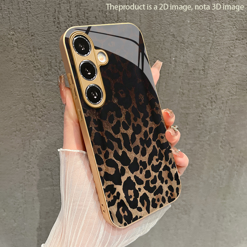 Retro luipaardprint 2D telefoo - Old Fashioned Glass recensie en prijs