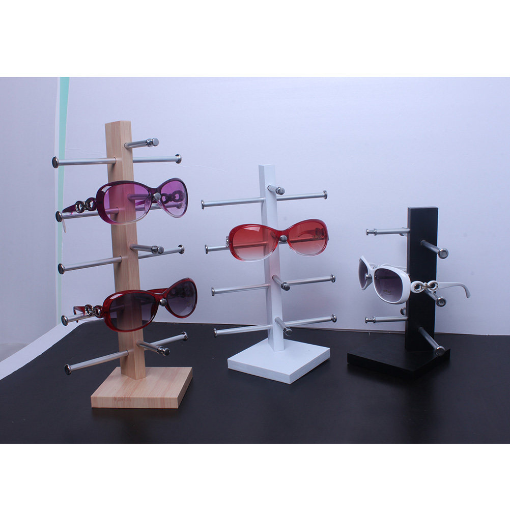 Houten brilmontuur displayplan - Home Bar Shelf recensie en prijs